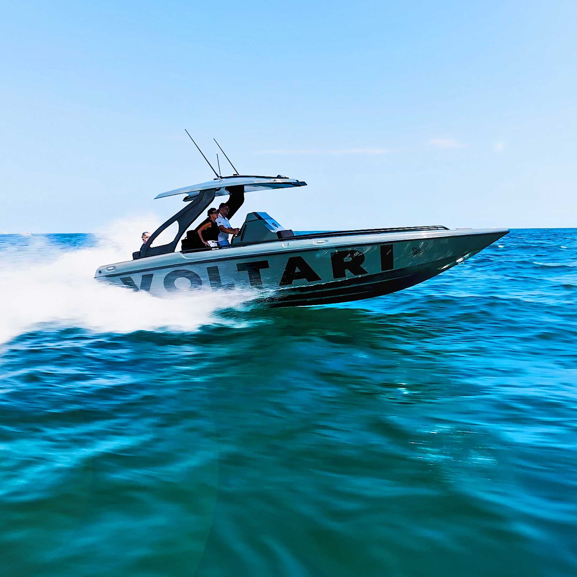 Voltari electric yacht